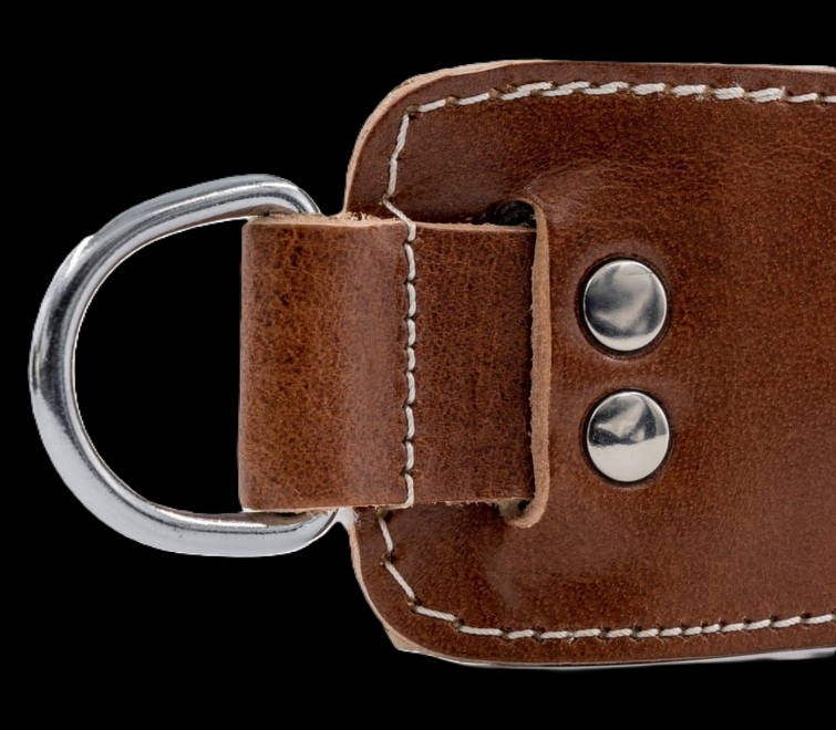 Premium Fußschlaufe- Leder, gepolstert - C.P. Sports - G4-1