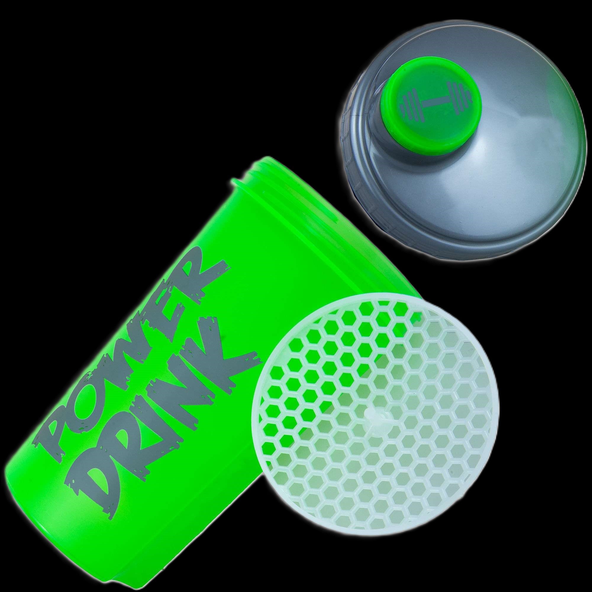 Shaker Master Pro -Power Drink -  Transparent 700ml