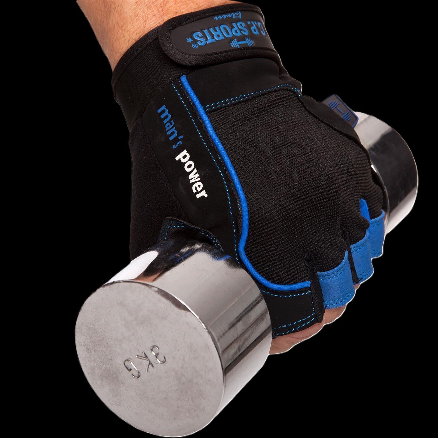Gorilla Grip Handschuh / Fitness Handschuh - Blau oder Rot - C.P. Sports - F160