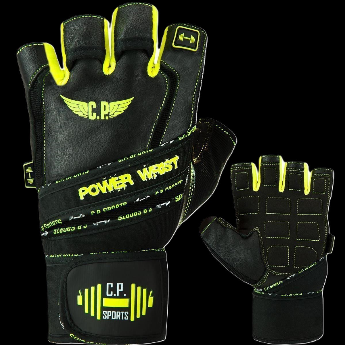 Fitness Handschuhe Power-Wrist mit Bandage - C.P. Sports - F-25