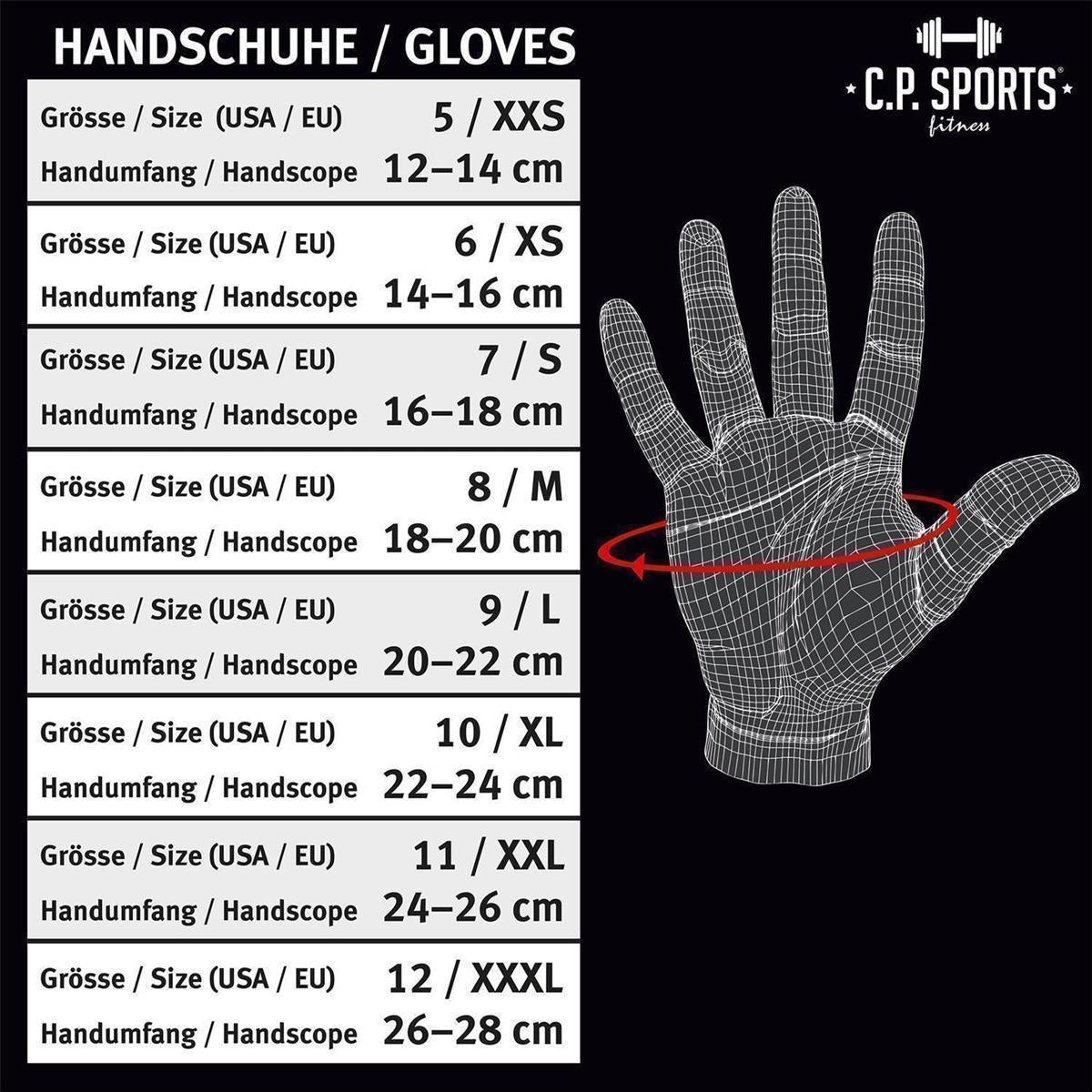 IRON HANDSCHUH /  Fitness Handschuhe / Mountainbiking - C.P. SPORTS - F7-1