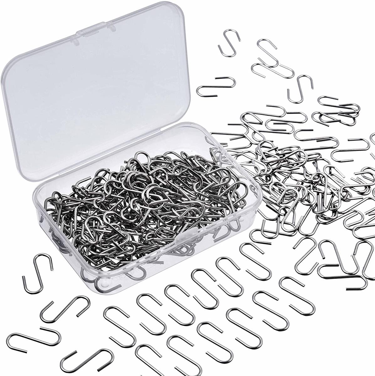 Mini S-Haken / Ballenden - 150 Stück