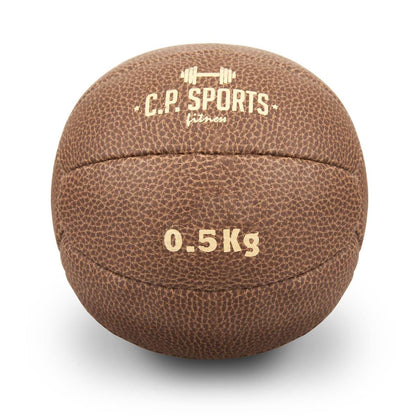 Medizinball / Farbe: Braun / verschiedene Größen - C.P. Sports K5