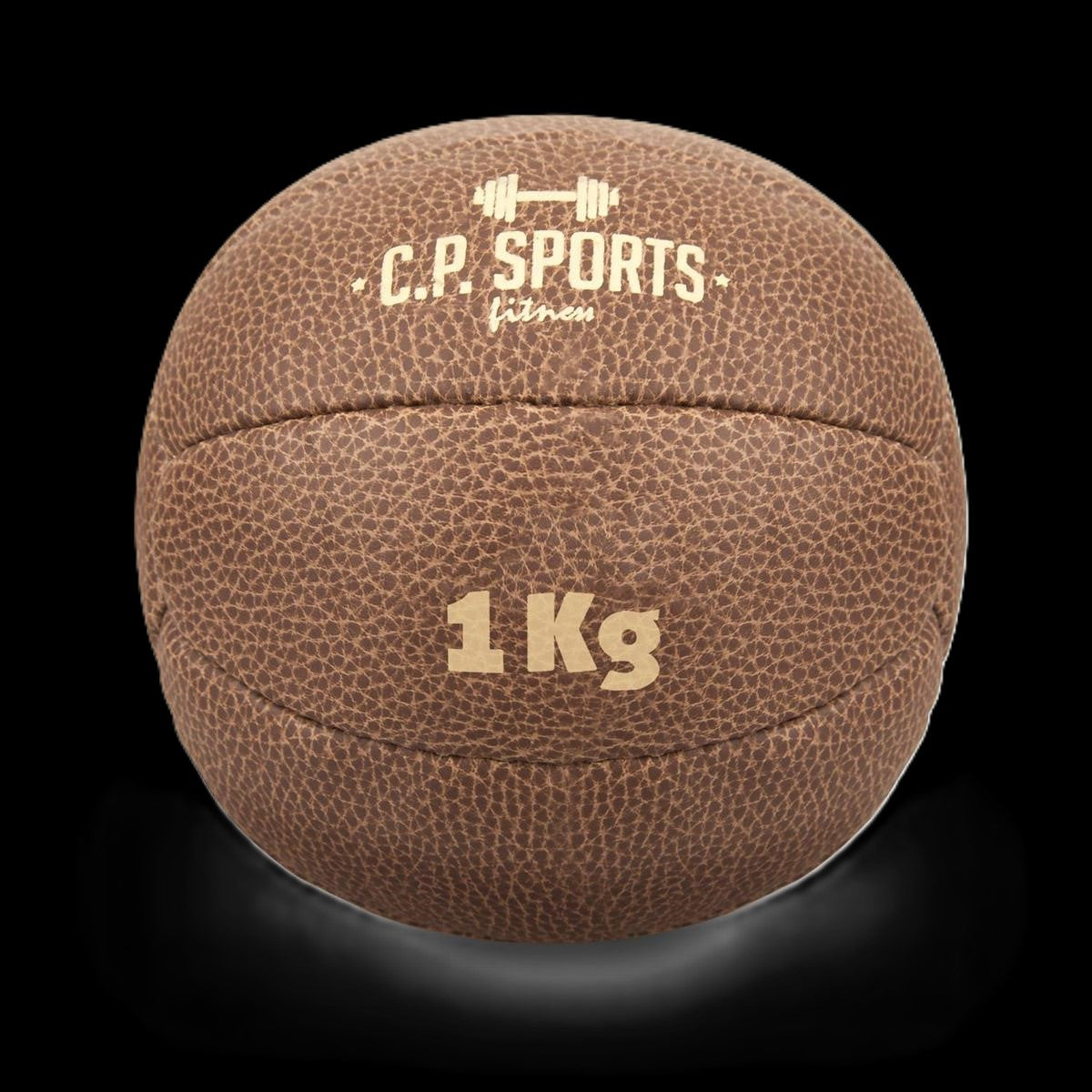 Medizinball / Farbe: Braun / verschiedene Größen - C.P. Sports K5