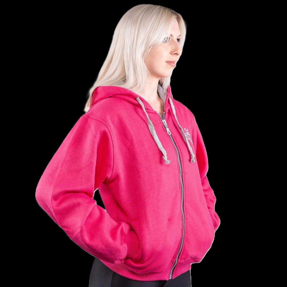 Zip Hoodie Pink Unisex - S.P. Sports - S18