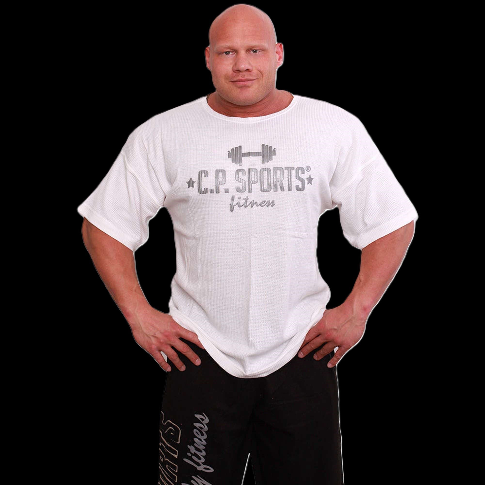 Bodybuilding T-Shirt / Fitness T-Shirt - Wafelmuster - C.P. Sports S20