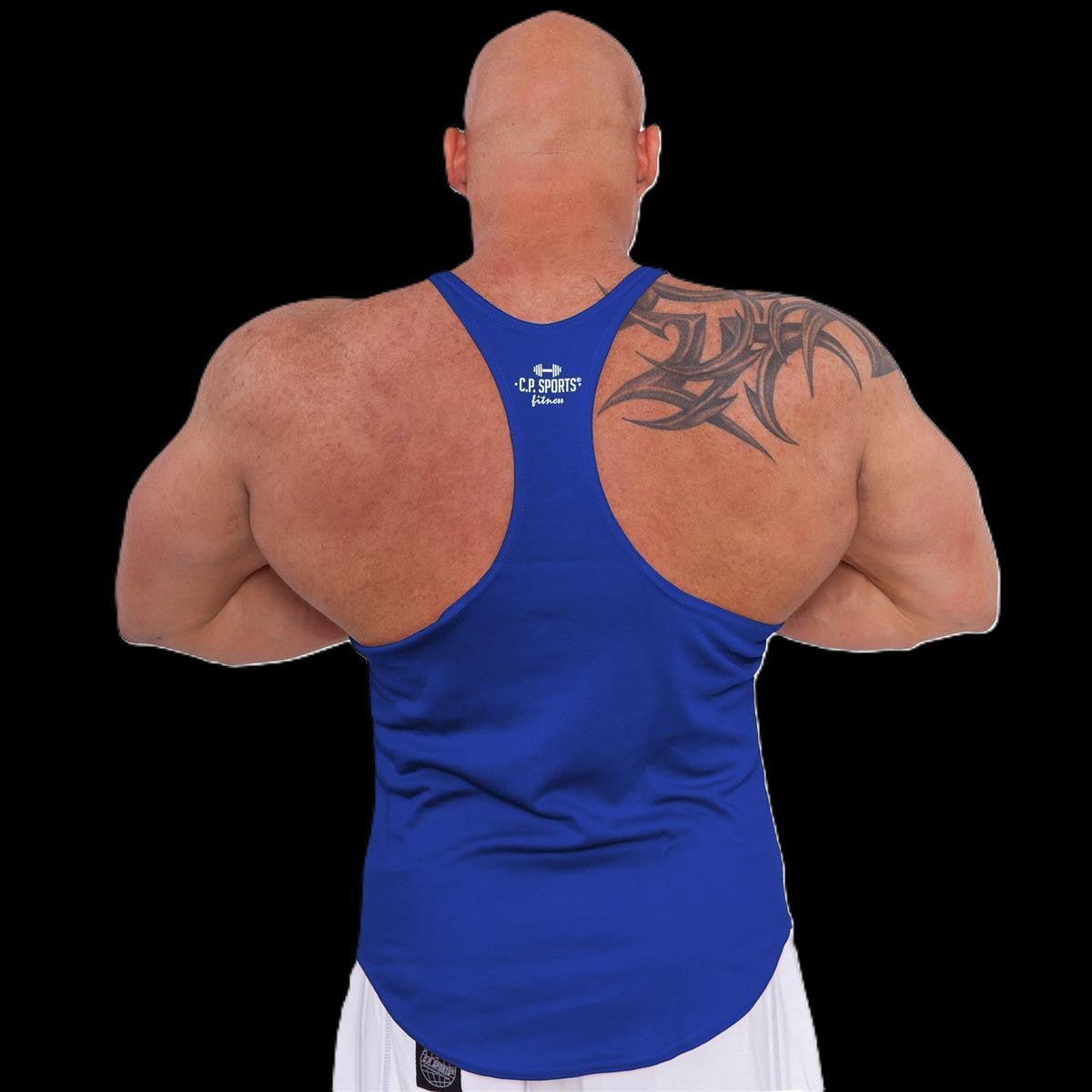 Tank Top - 3xStück / Oder Einzeln +Turnbeutel - Blau - C.P. Sports - S710