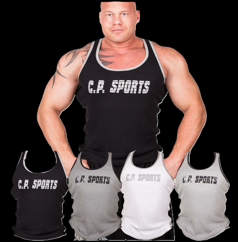 Rib Tank-Top verschiedene Farben - C.P. Sports