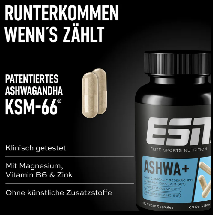 ESN Ashwagandha - 120 Kapseln