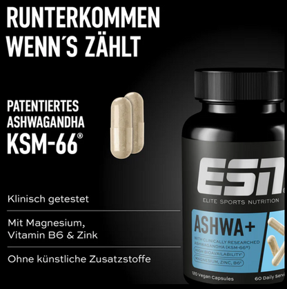 ESN Ashwagandha - 120 Kapseln