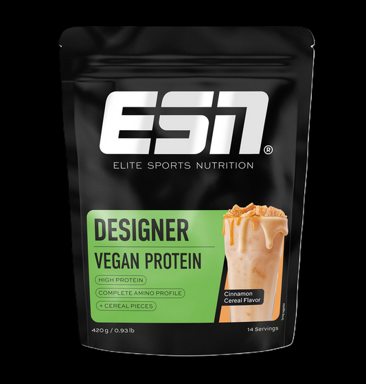 ESN - Designer Vegan Protein 2.0 Cinnamon Cereal | 420g Beutel