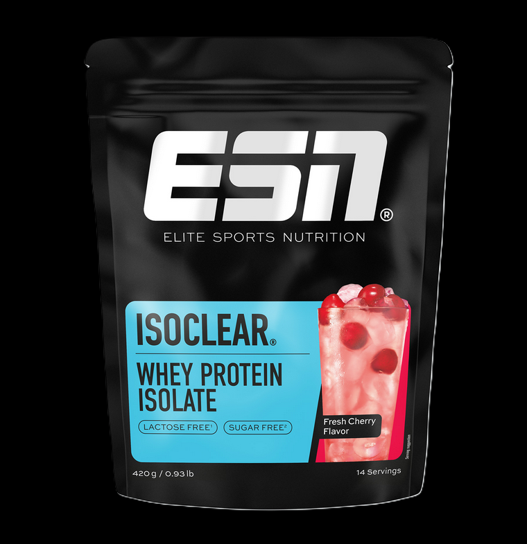 ESN - Isoclear Whey Protein Fresh Cherry | 420g Beutel