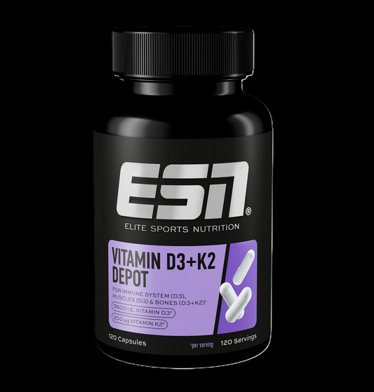 ESN -  Vitamin D3+K2 Depot 120 Kapseln