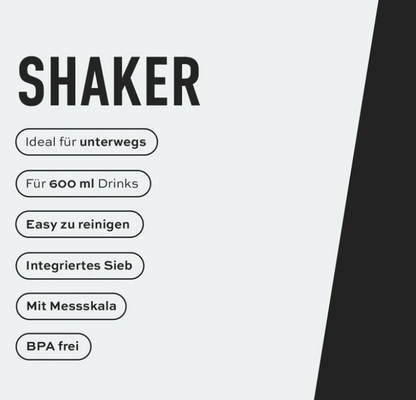ESN - Shaker Black Transparent | 600ml