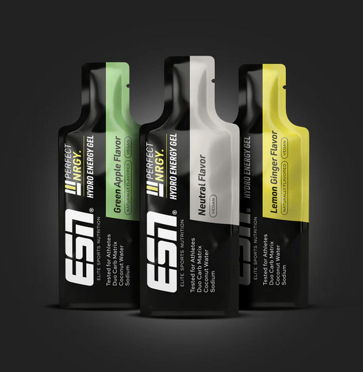 ESN - Perfect NRGY Hydro Energy Gel Lemon Ginger | 12 x 40ml
