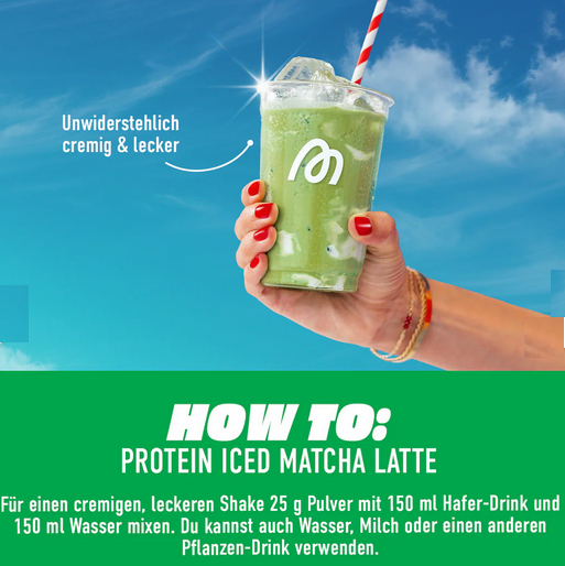 More Protein Iced Matcha Latte Original Taste | 500g