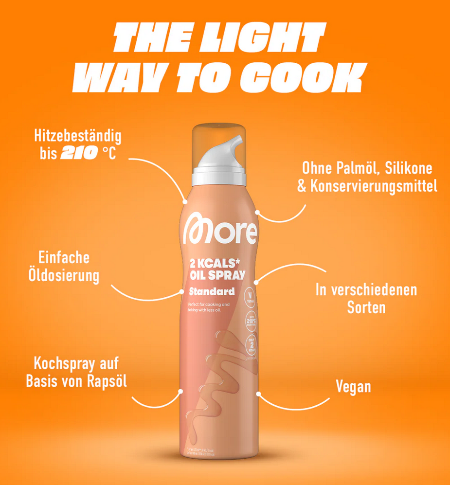 More - 2 KCALS Ölspray