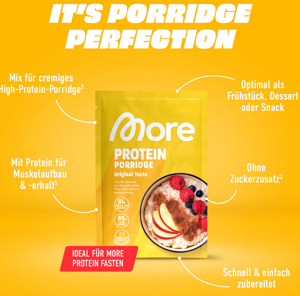 More Protein Porridge Original Taste | 13 x 62g