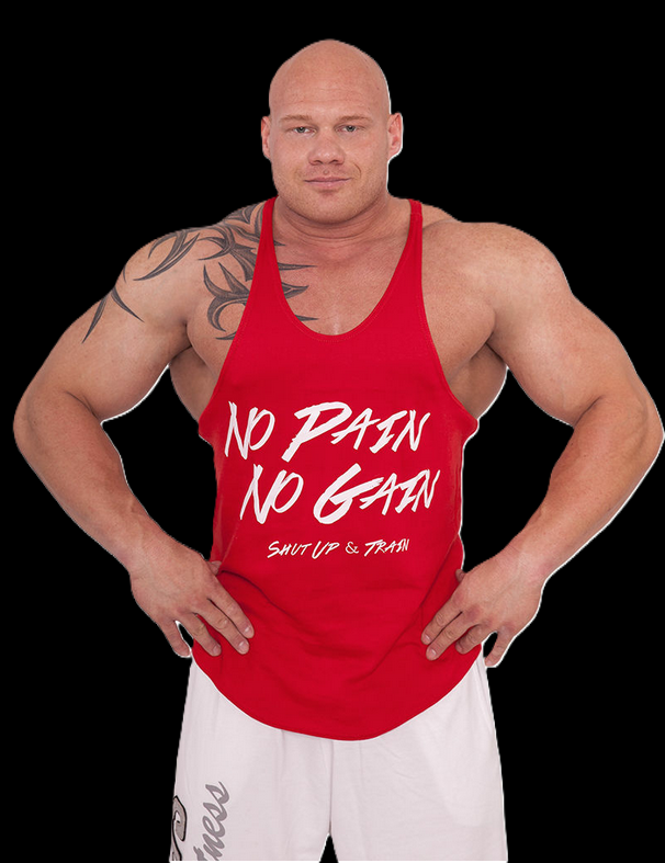 Tanktop "NO Pain NO Gain" verschieden Farben - C.P. Sports- S6-1
