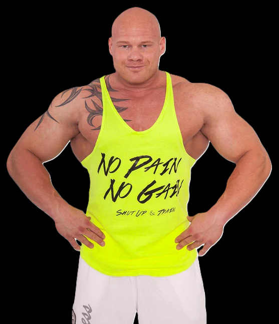 Tanktop "NO Pain NO Gain" verschieden Farben - C.P. Sports- S6-1