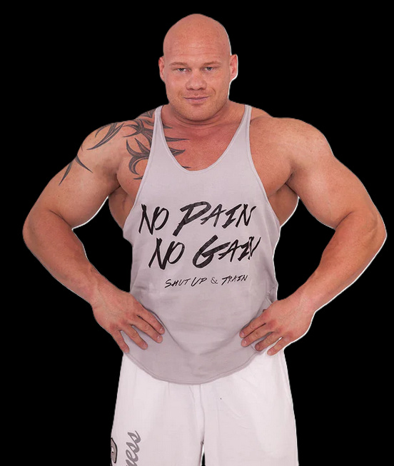Tanktop "NO Pain NO Gain" verschieden Farben - C.P. Sports- S6-1