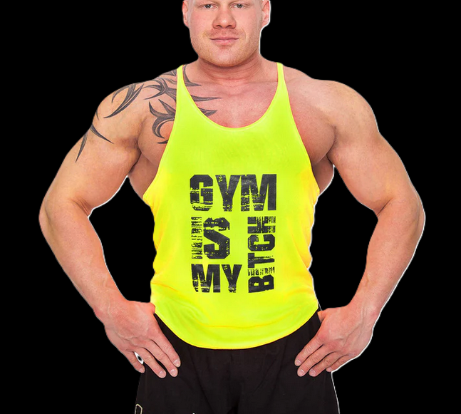Tanktop "Gym is my Bitch" - verschiedene Farben - C.P. Sports - S627