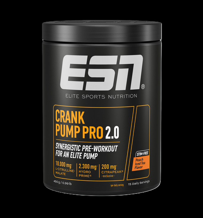 ESN - Crank Pump Pro 2.0 Peach Iced Tea | 450g