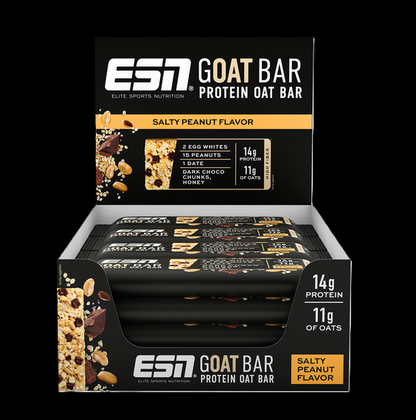 ESN - GOAT Bar Salty Peanut | 12 x 55g