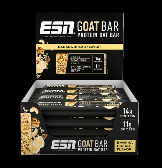 ESN - GOAT Bar Banana Bread | 12 x 55g