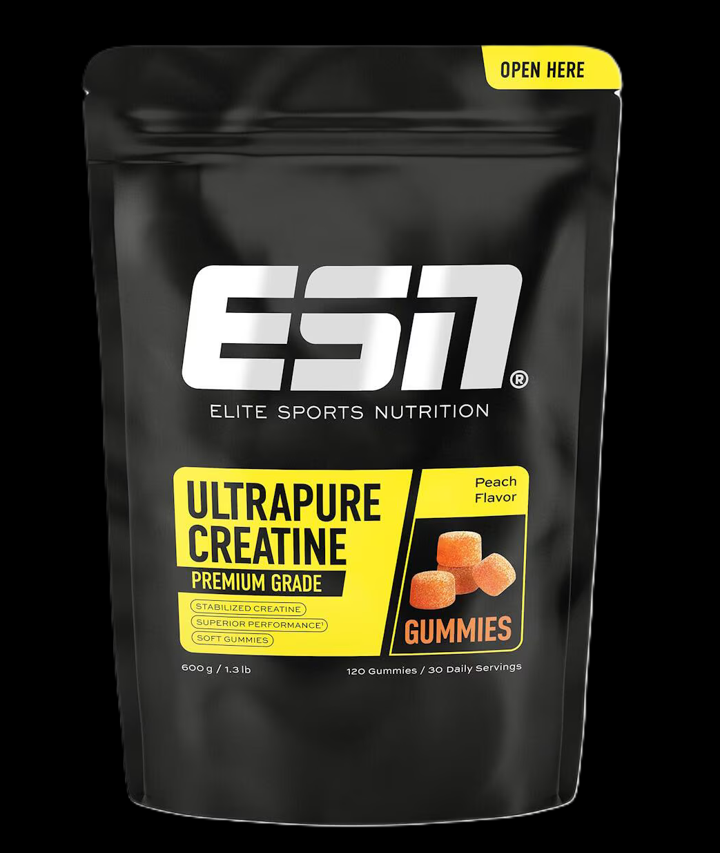 ESN - Creatine Gummies Peach | 120 Gummies