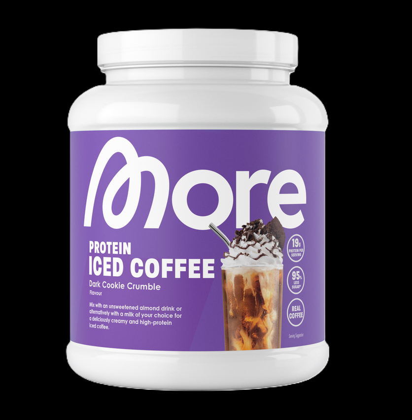 More - Protein Iced Coffee Dark Cookie Crumble V1 | 500g
