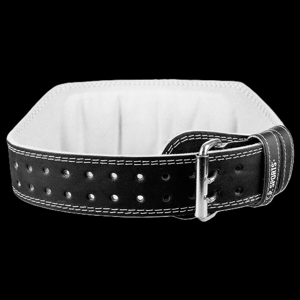 Gewichthebergürtel Leder - Extra Breit - Schwarz - C.P.Sports - T4-5