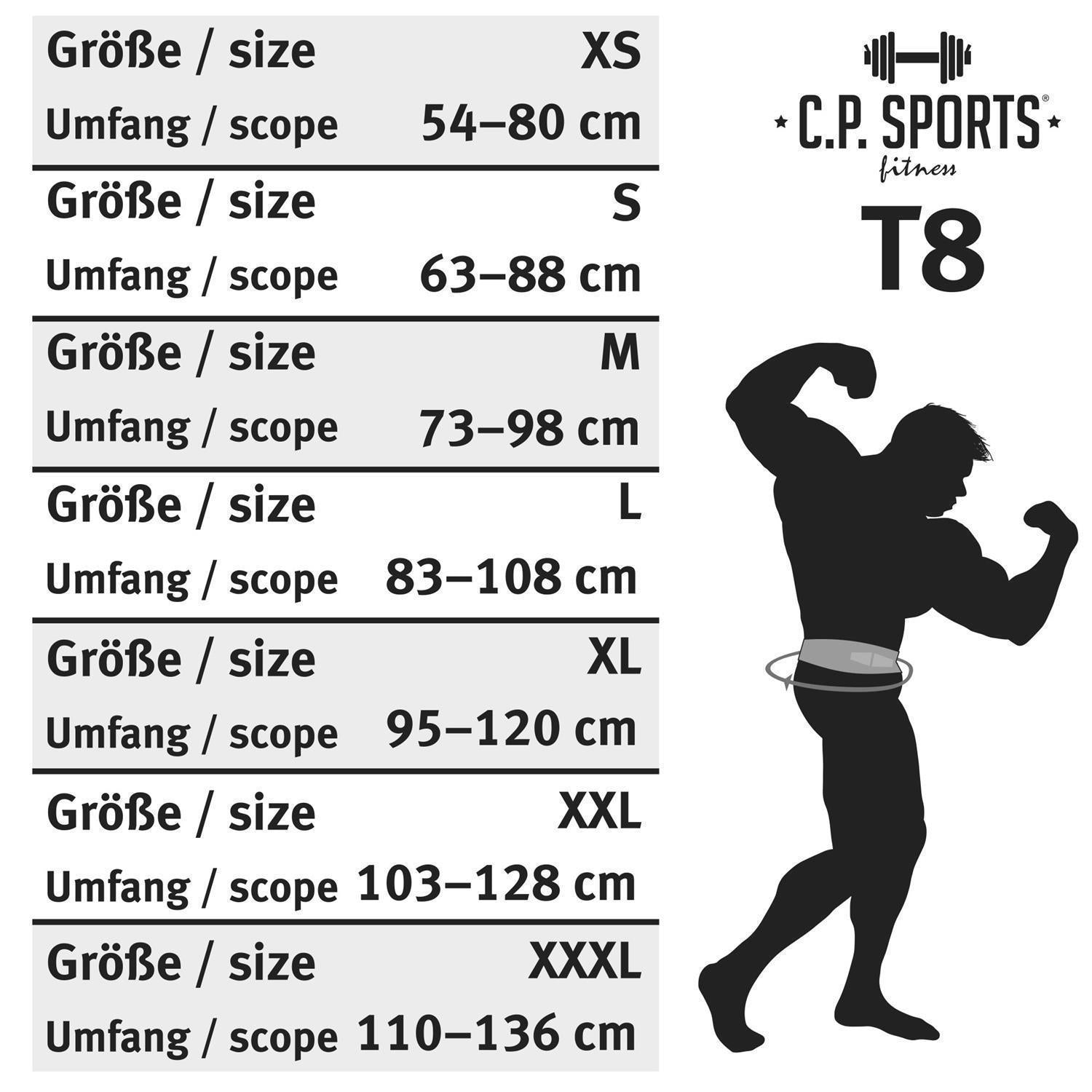 Powerlifting Gürtel / Gewichthebegürtel - C.P. Sports - T8