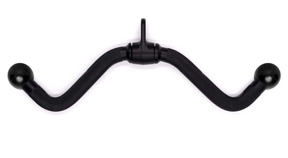 Griff schwarz mit Karabinerhaken 8 mm | Stahl massiv - C.P. Sports -G-x